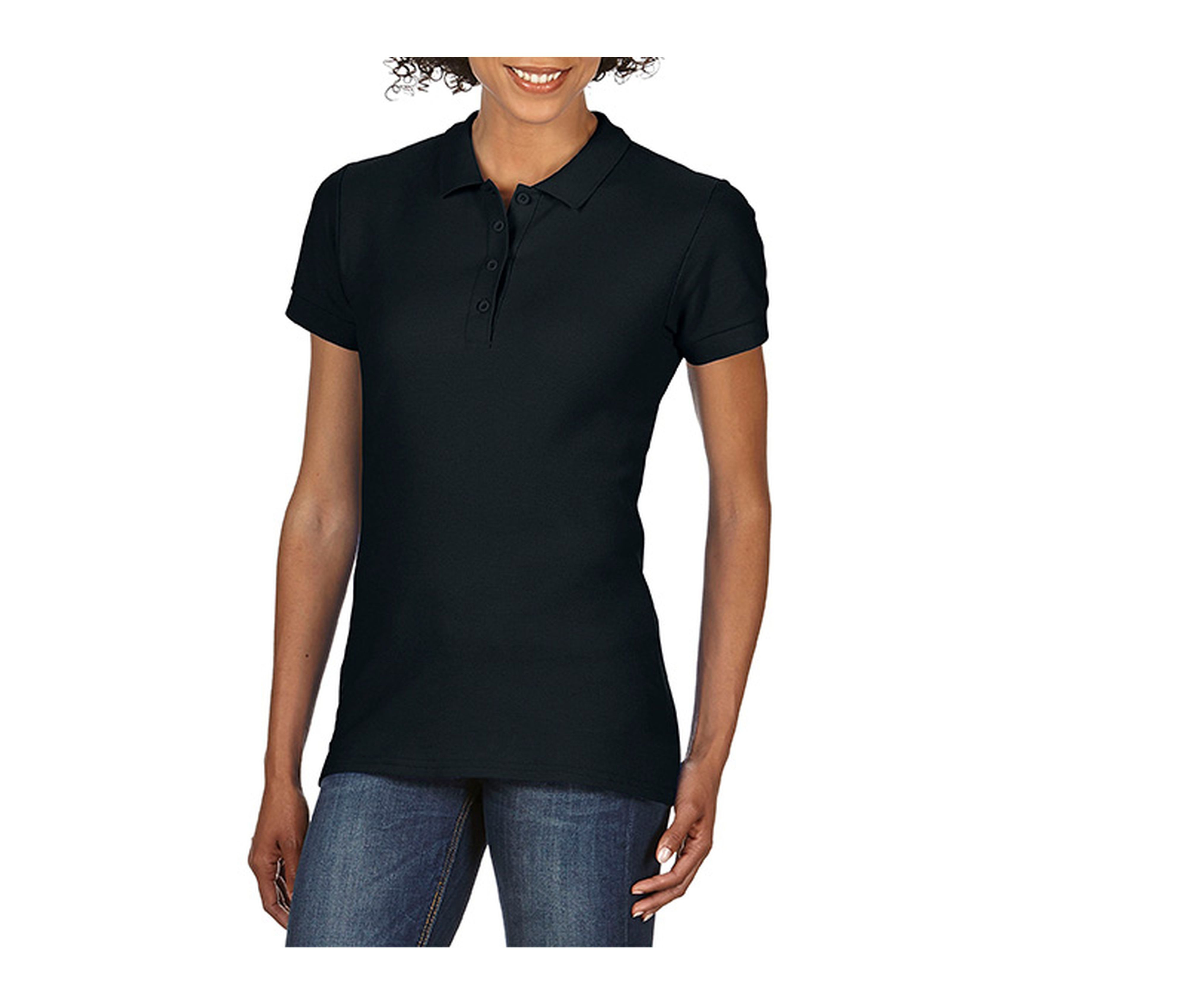 SOFTSTYLE WOMEN'S PIQUÉ POLO