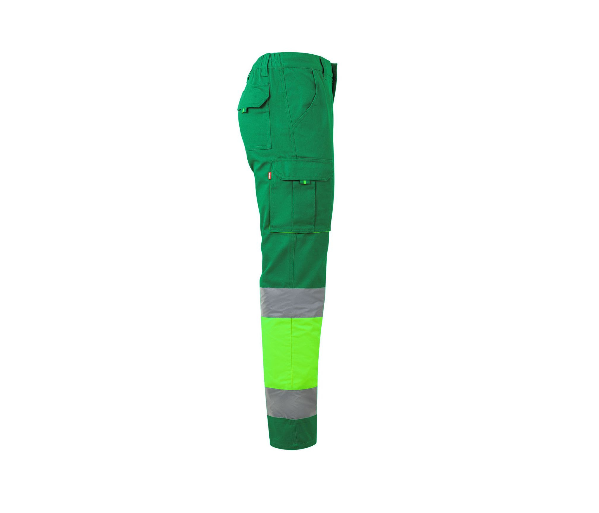 PANTALON 100% COTON BICOLORE MULTIPOCHES